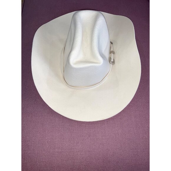 Kelsey Randall x REVOLVE Stars Hat in Ivory One SIze New Womens Cowboy Western - Picture 7 of 16